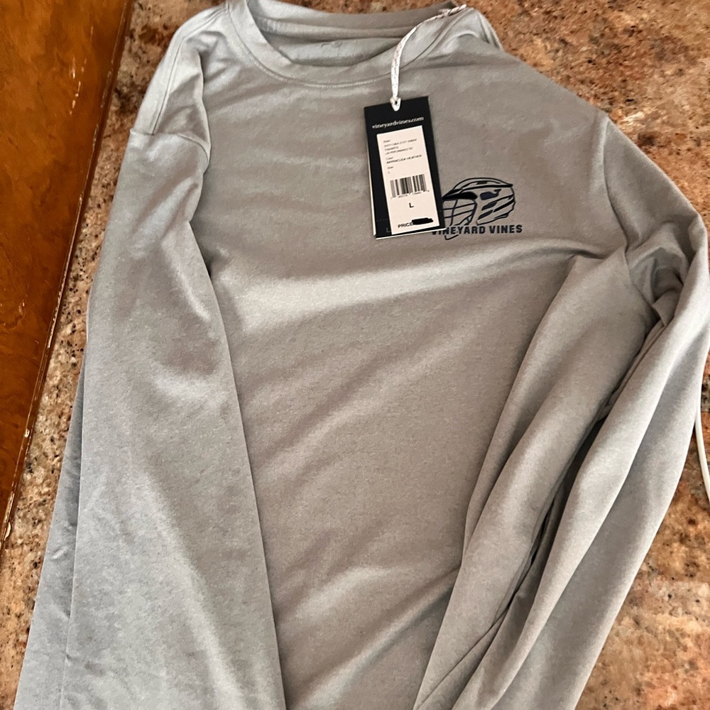 Vineyard Vines kids Gray Shirt